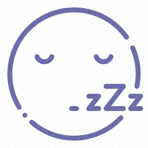 Busy, emoji, face, sleep icon - Download on Iconfinder