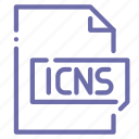 extension, file, format, icns