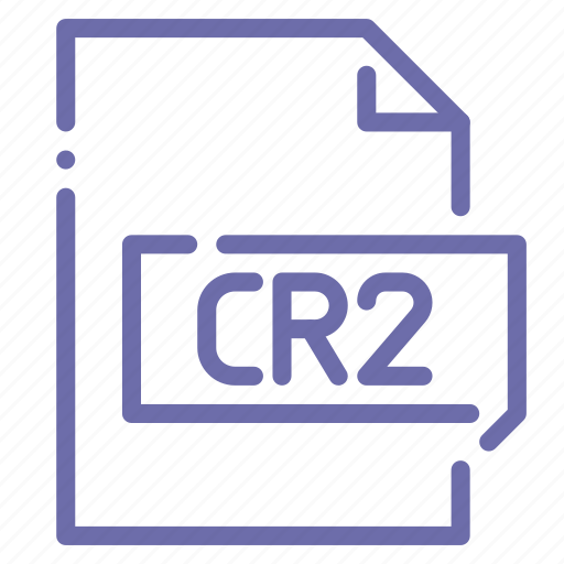 Cr2, extension, file, photo icon - Download on Iconfinder
