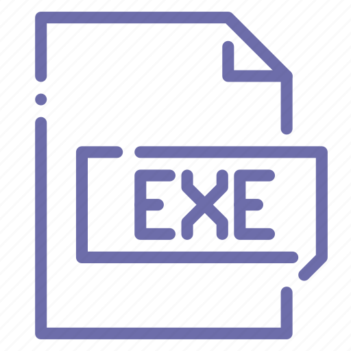 Exe, execute, extension, file icon - Download on Iconfinder