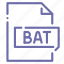 bat, batch, extension, file 