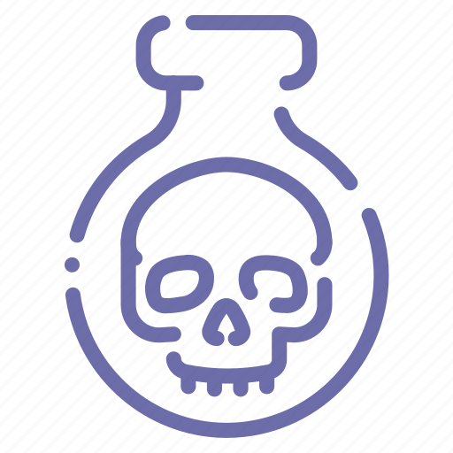 Halloween, poison, potion, skull icon - Download on Iconfinder