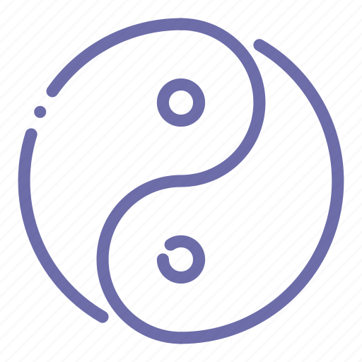 Philosophy, yang, yin, yinyang icon - Download on Iconfinder