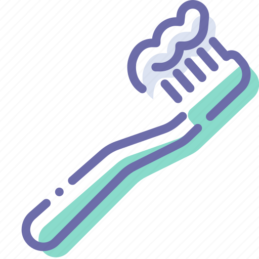 Brush, cleaning, tooth, toothpaste icon - Download on Iconfinder