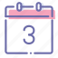 calendar, date, day, third 