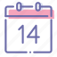 calendar, date, day, fourteenth 