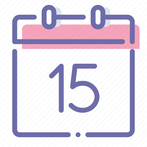 Calendar, date, day, fifteenth icon - Download on Iconfinder