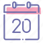 calendar, date, day, twentieth 