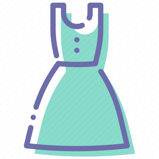 Clothes, dress, sarafan, sundress icon - Download on Iconfinder