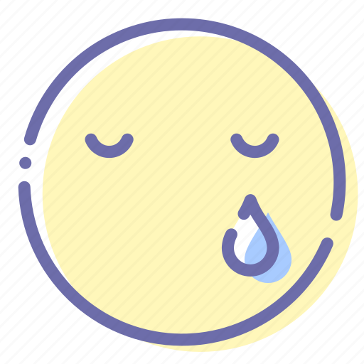 Crying, emoji, face, sad icon - Download on Iconfinder