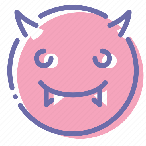 Devil, emoji, face, smile icon - Download on Iconfinder