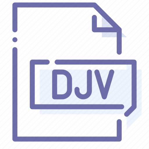 Djv, document, extension, file icon - Download on Iconfinder