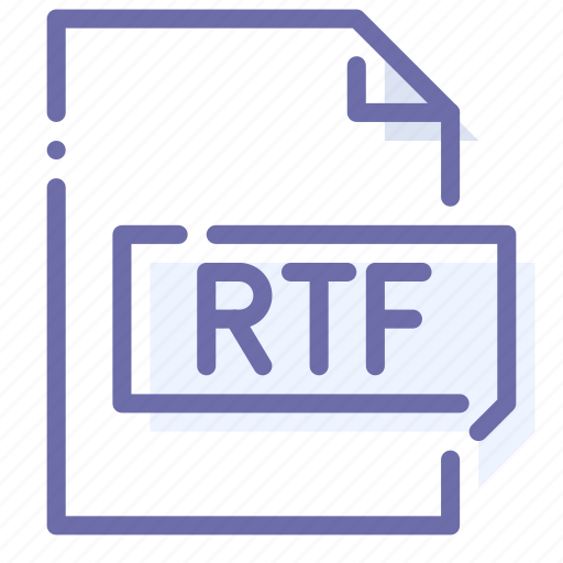 Document, extension, file, rtf icon - Download on Iconfinder