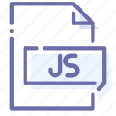 extension, file, js, script