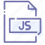 extension, file, js, script 