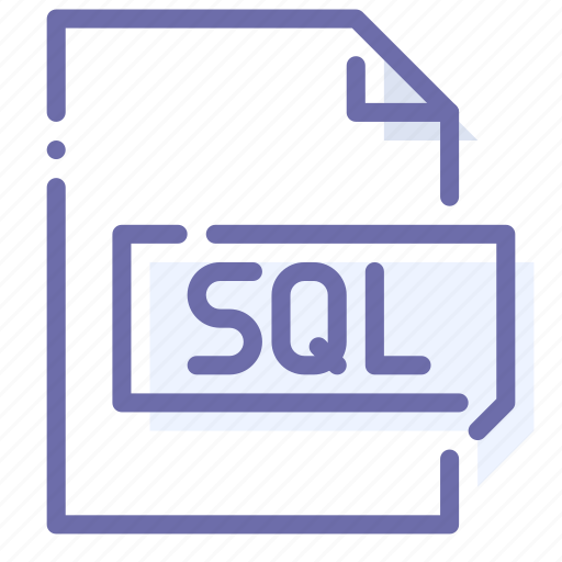 Database, extension, file, sql icon - Download on Iconfinder