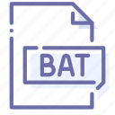 bat, batch, extension, file