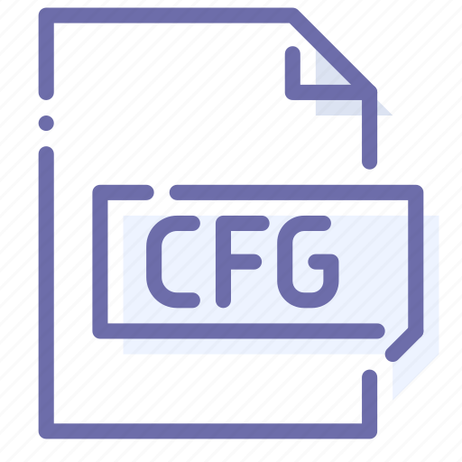Cfg, config, extension, file icon - Download on Iconfinder