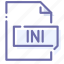 extension, file, ini, initialize 