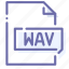 extension, file, wav, waveform 