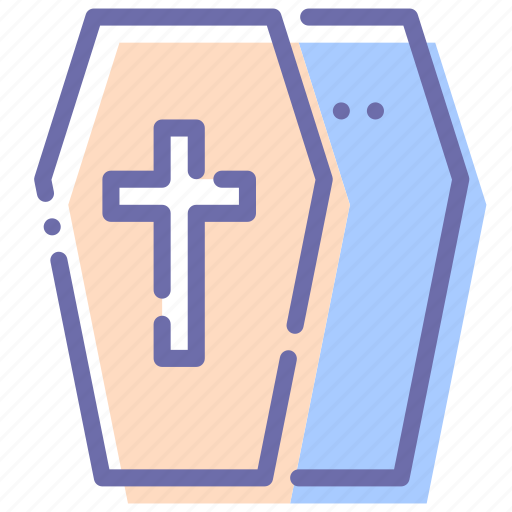 Casket, coffin, halloween, tomb icon - Download on Iconfinder