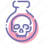 halloween, poison, potion, skull 