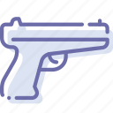 gun, handgun, pistol, weapon