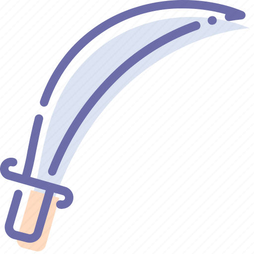 Saber, sable, sword, weapon icon - Download on Iconfinder