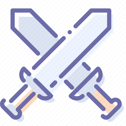 Attack, battle, swords, war icon - Download on Iconfinder