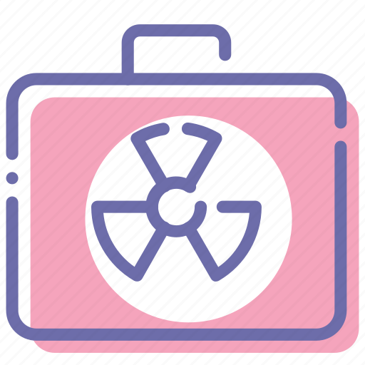Military, nuclear, radiation, suitcase icon - Download on Iconfinder