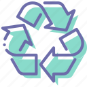 logo, recycle, recycling, sign