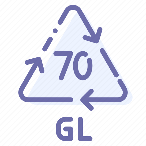 Gl, glass, recyclable, transparent icon - Download on Iconfinder