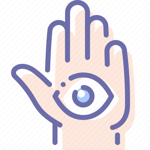 Eye, hamsa, hand, religion icon - Download on Iconfinder