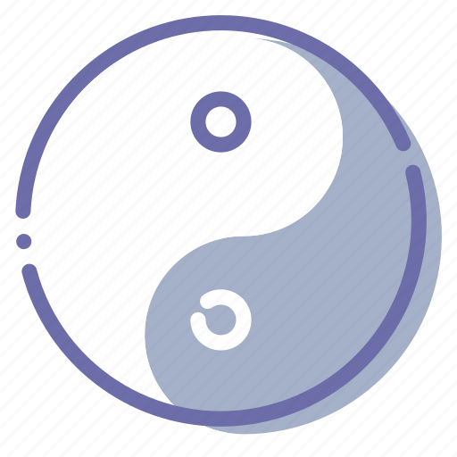 Philosophy, yang, yin, yinyang icon - Download on Iconfinder