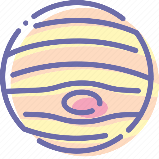 Jupiter, planet, space icon - Download on Iconfinder