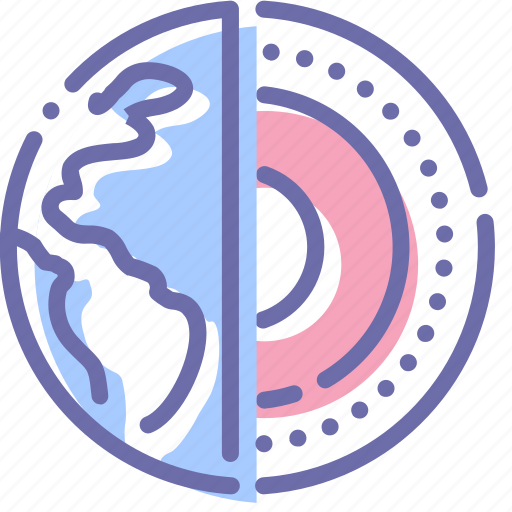Core, earth, planet, science icon - Download on Iconfinder