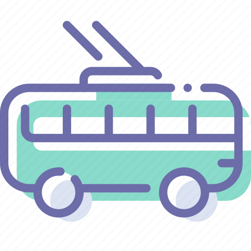 Bus, transport, trolley, vehicle icon - Download on Iconfinder