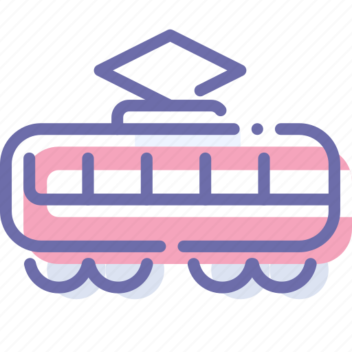 Railroad, tramway, transport, vehicle icon - Download on Iconfinder