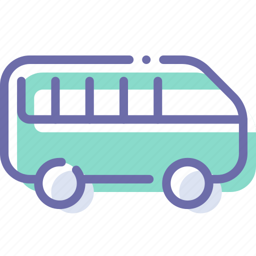 Minibus, transport, vehicle icon - Download on Iconfinder