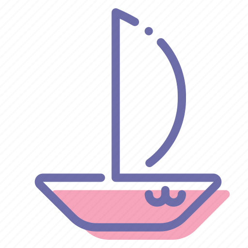 Sail, ship, skiff, vessel icon - Download on Iconfinder