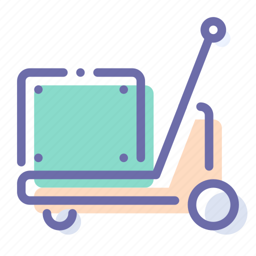 Forklift, pallet, pump, truck icon - Download on Iconfinder