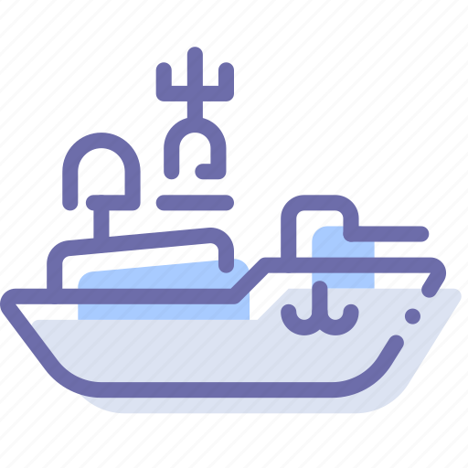 Aircraft, carrier, military, warship icon - Download on Iconfinder