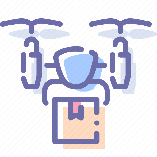 Airdrone, delivery, drone, quadcopter icon - Download on Iconfinder