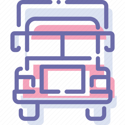 Delivery, front, transport, truck icon - Download on Iconfinder
