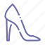 heel, high, shoes, woman 