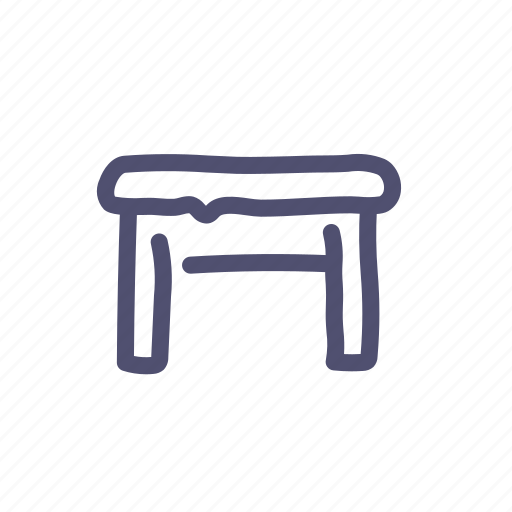 Furniture, interior, stool, tabouret icon - Download on Iconfinder