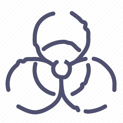Bacterial, biohazard, biological, chemical, danger icon - Download on Iconfinder