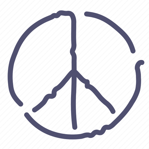 Freedom, hippie, pacific, pacifism, peace, tree, world icon - Download on Iconfinder