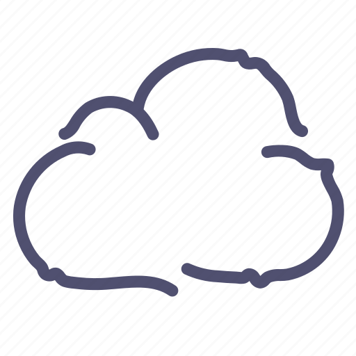 Cloud, clouded, cloudy, overcast, weather icon - Download on Iconfinder