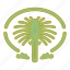 arab emirates, gotel, island, palm 
